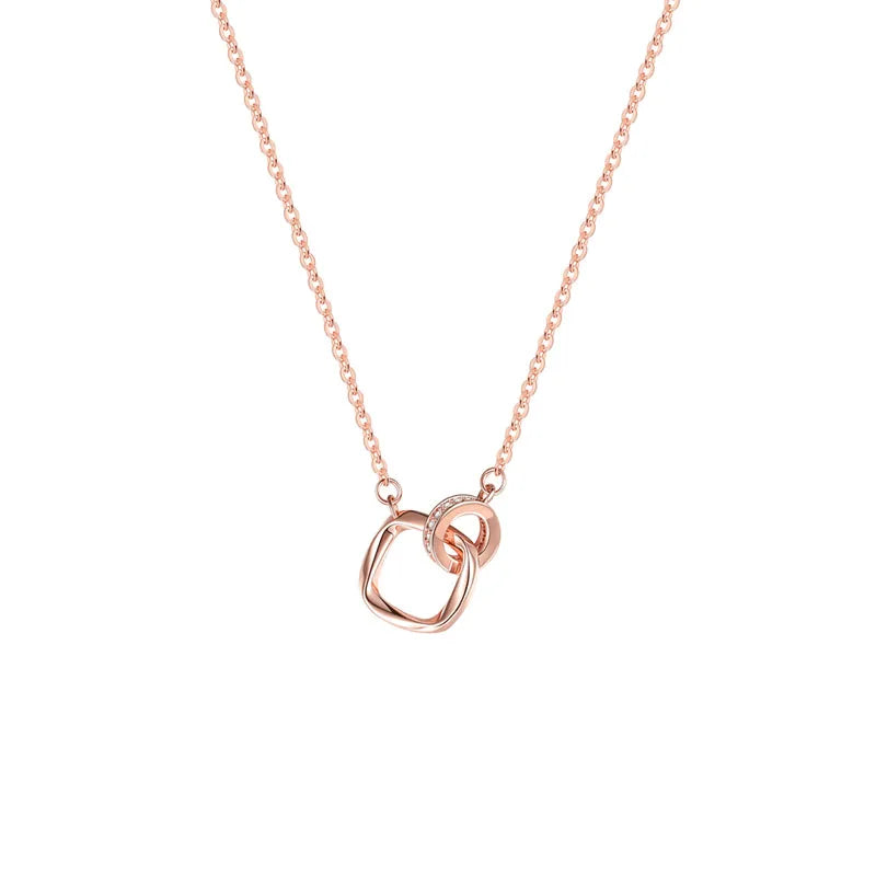 Venetian Zirconia Chain Ring (The pendant is a stunning piece of jewelry that adds elegance and sparkle