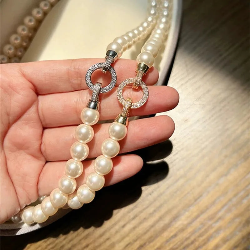 Inspiration Rhodium Pendant (This inspirational link chain is adorned with a studded pendant, adding a touch of edgy elegance to any outfit)
